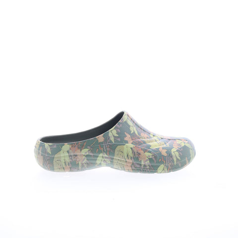 Easy Spirit Tgarden Martha Stewart Womens Green Clog Flats Shoes