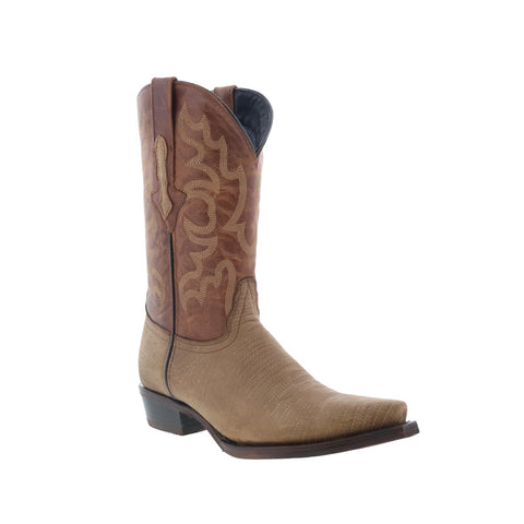 Dingo The Duke DI-107 Mens Brown Leather Pull On Cowboy Western Boots