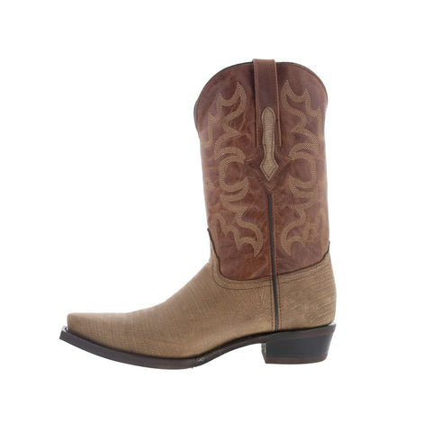Dingo The Duke DI-107 Mens Brown Leather Pull On Cowboy Western Boots