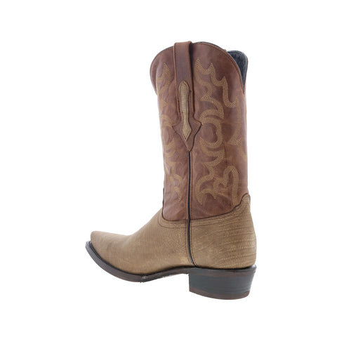 Dingo The Duke DI-107 Mens Brown Leather Pull On Cowboy Western Boots
