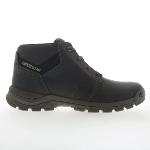 Caterpillar Threshold Chukka P725954 Mens Gray Leather Lace Up Chukkas Boots