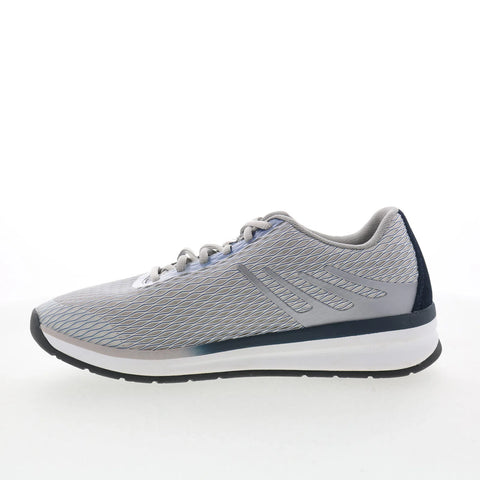 Drew Thrust 40998-43 Mens Gray Wide Mesh Lace Up Lifestyle Sneakers Shoes