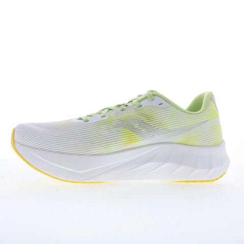Saucony Tide 2 S18216-2 Womens White Mesh Lace Up Athletic Running Shoes