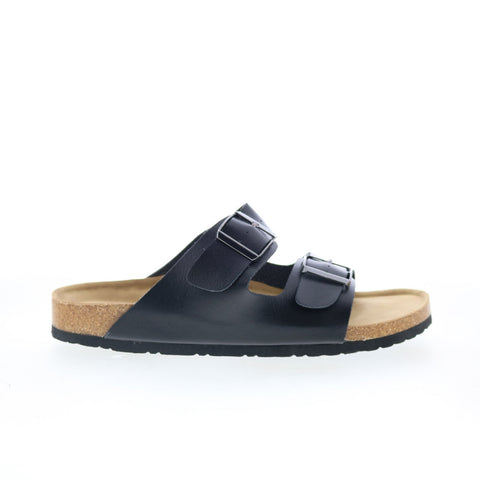 Steve Madden M Tiilt TIIL01M1 Mens Black Synthetic Slides Sandals Shoes