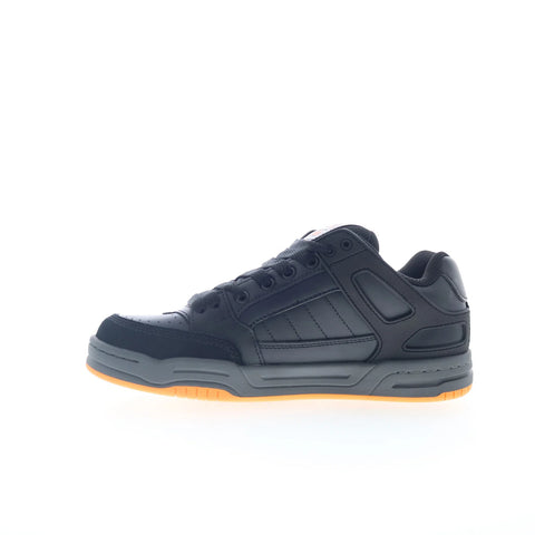 Globe Tilt GBTILT Mens Black Leather Lace Up Skate Inspired Sneakers Shoes