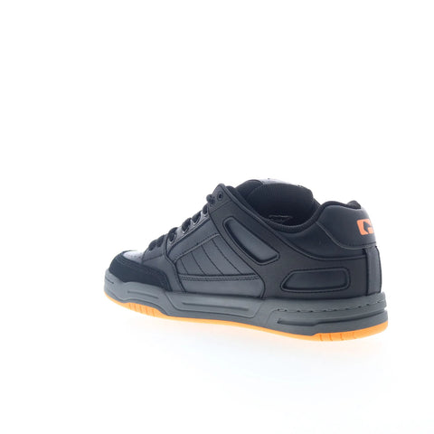 Globe Tilt GBTILT Mens Black Leather Lace Up Skate Inspired Sneakers Shoes