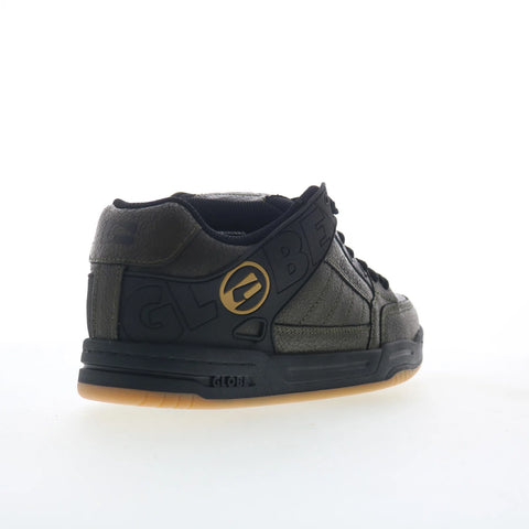 Globe Tilt GBTILT Mens Brown Leather Skate Inspired Sneakers Shoes