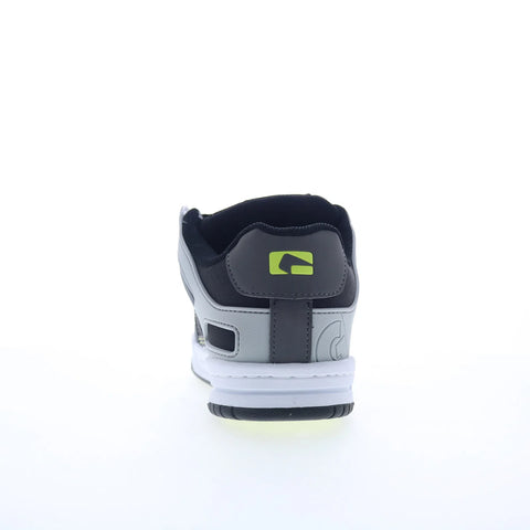 Globe Tilt GBTILT Mens Gray Leather Lace Up Skate Inspired Sneakers Shoes