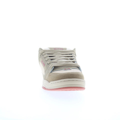 Globe Tilt GBTILT Mens Beige Leather Lace Up Skate Inspired Sneakers Shoes