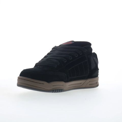 Globe Tilt Prime GBTILTPR Mens Black Suede Skate Inspired Sneakers Shoes