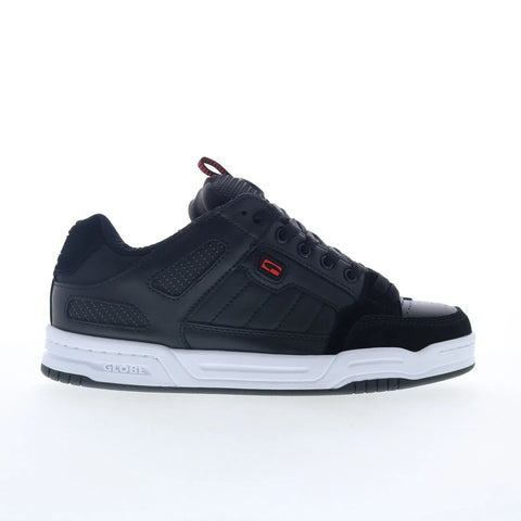 Globe Tilt Prime GBTILTPR Mens Black Suede Skate Inspired Sneakers Shoes