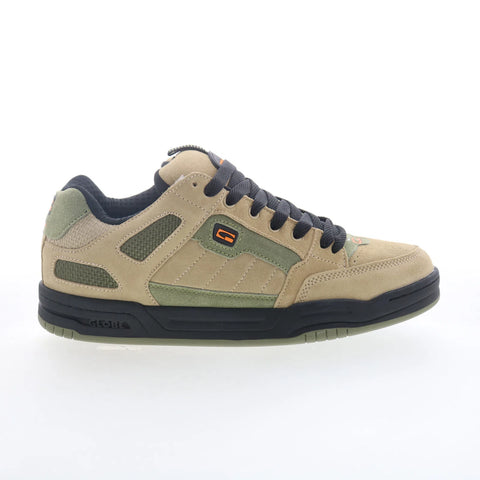 Globe Tilt Prime GBTILTPR Mens Beige Leather Skate Inspired Sneakers Shoes