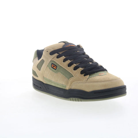 Globe Tilt Prime GBTILTPR Mens Beige Leather Skate Inspired Sneakers Shoes