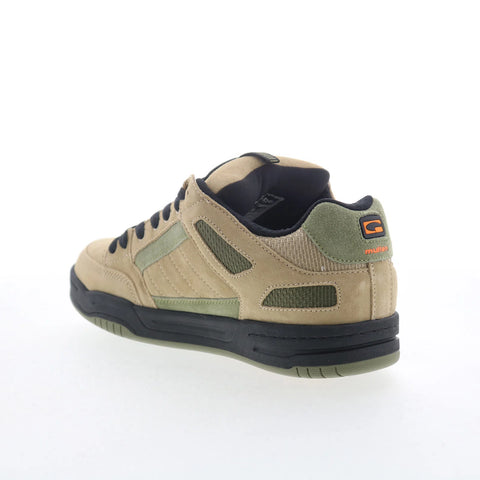 Globe Tilt Prime GBTILTPR Mens Beige Leather Skate Inspired Sneakers Shoes