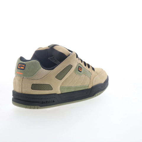 Globe Tilt Prime GBTILTPR Mens Beige Leather Skate Inspired Sneakers Shoes