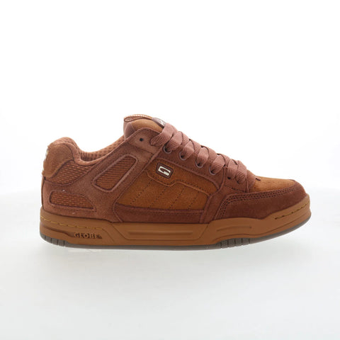 Globe Tilt Prime GBTILTPR Mens Brown Suede Skate Inspired Sneakers Shoes