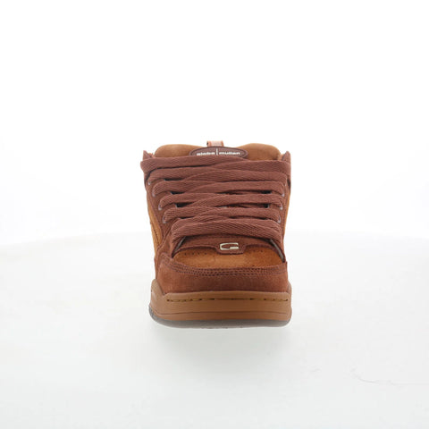 Globe Tilt Prime GBTILTPR Mens Brown Suede Skate Inspired Sneakers Shoes