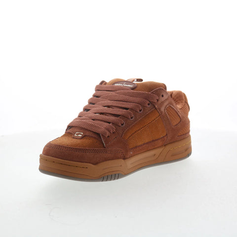 Globe Tilt Prime GBTILTPR Mens Brown Suede Skate Inspired Sneakers Shoes