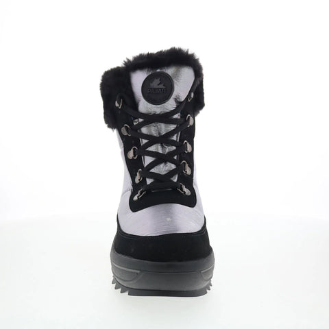 Pajar Titania PDPAB00206.01 Womens Silver Synthetic Ankle & Booties Boots