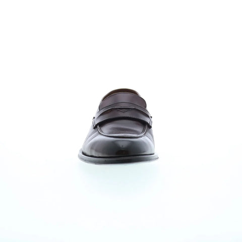 Pastori by Di Bianco Titus Deco Mens Brown Loafers & Slip Ons Penny Shoes