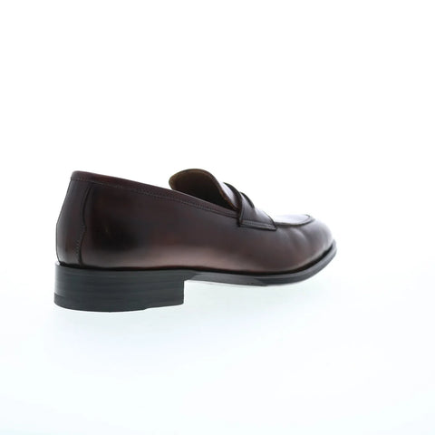 Pastori by Di Bianco Titus Deco Mens Brown Loafers & Slip Ons Penny Shoes