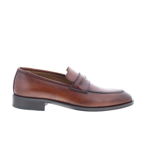 Pastori by Di Bianco Titus Deco Mens Brown Loafers & Slip Ons Penny Shoes