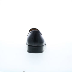 Pastori by Di Bianco Titus Mens Black Leather Loafers & Slip  display picture 3
