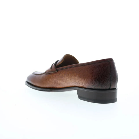 Pastori by Di Bianco Titus Martin Mens Brown Loafers & Slip Ons Penny Shoes