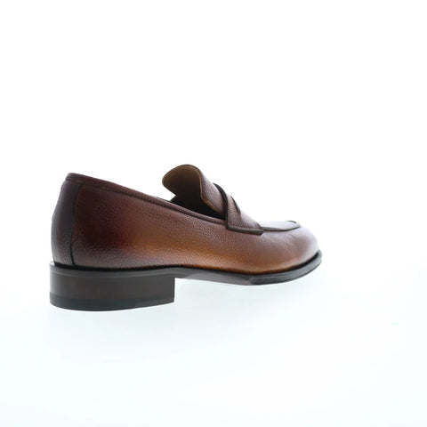 Pastori by Di Bianco Titus Martin Mens Brown Loafers & Slip Ons Penny Shoes