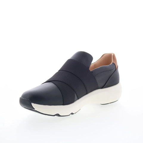 Clarks Tivoli Strap 26177648 Womens Black Wide Lifestyle Sneakers Shoes
