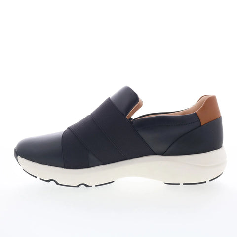 Clarks Tivoli Strap 26177648 Womens Black Wide Lifestyle Sneakers Shoes