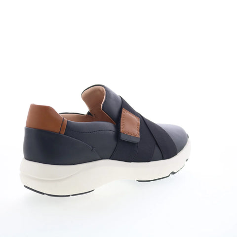 Clarks Tivoli Strap 26177648 Womens Black Wide Lifestyle Sneakers Shoes