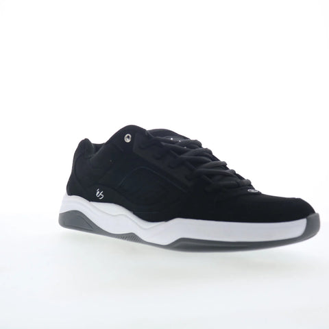 ES TJ Rogers 5102000064980 Mens Black Nubuck Skate Inspired Sneakers Shoes
