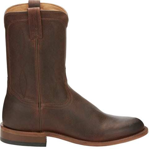 Tony Lama Monterey Round Toe Cowhide EP3551 Mens Brown Cowboy Western Boots