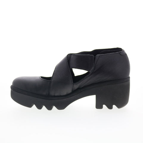 Fly London Togo TOGO533FLY-000 Womens Black Leather Pumps Heels Shoes