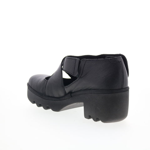 Fly London Togo TOGO533FLY-000 Womens Black Leather Pumps Heels Shoes