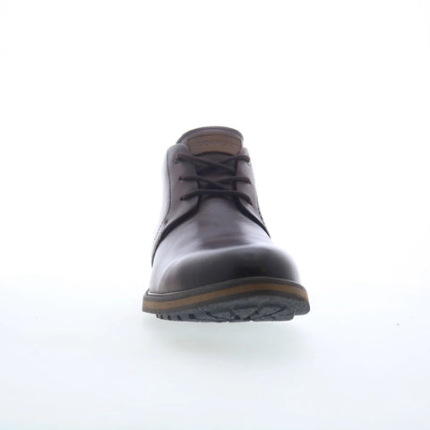 Rockport Tolan RMTOLAN Mens Brown Leather Lace Up Chukkas Boots