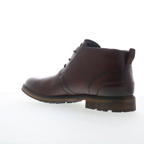 Rockport Tolan RMTOLAN Mens Brown Leather Lace Up Chukkas Boots
