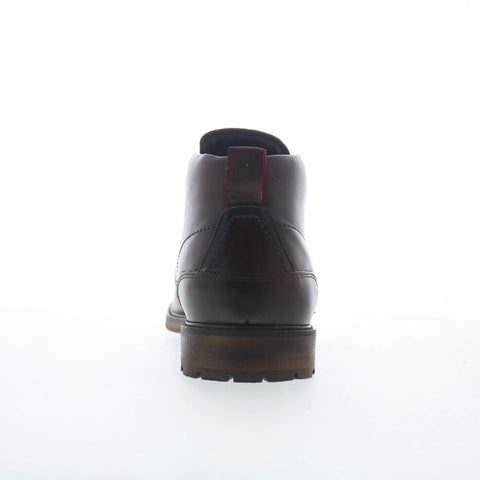 Rockport Tolan RMTOLAN Mens Brown Leather Lace Up Chukkas Boots