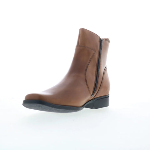 Rockport Toloni V82360 Mens Brown Leather Zipper Casual Dress Boots