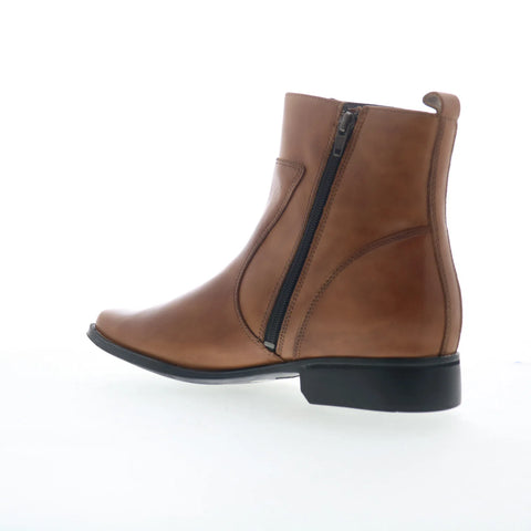 Rockport Toloni V82360 Mens Brown Leather Zipper Casual Dress Boots