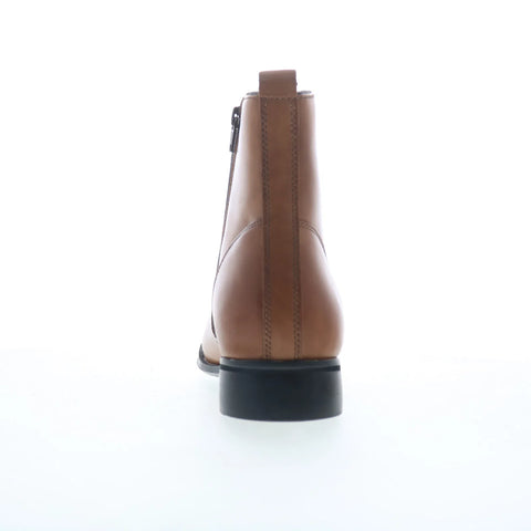 Rockport Toloni V82360 Mens Brown Leather Zipper Casual Dress Boots