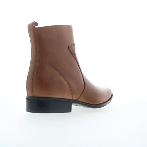 Rockport Toloni V82360 Mens Brown Leather Zipper Casual Dress Boots