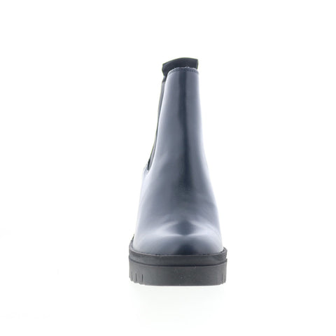 Fly London Tope TOPE520FLY-026 Womens Blue Leather Slip On Chelsea Boots