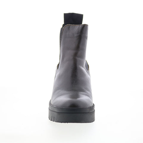 Fly London Tope TOPE520FLY-018 Womens Brown Leather Slip On Chelsea Boots