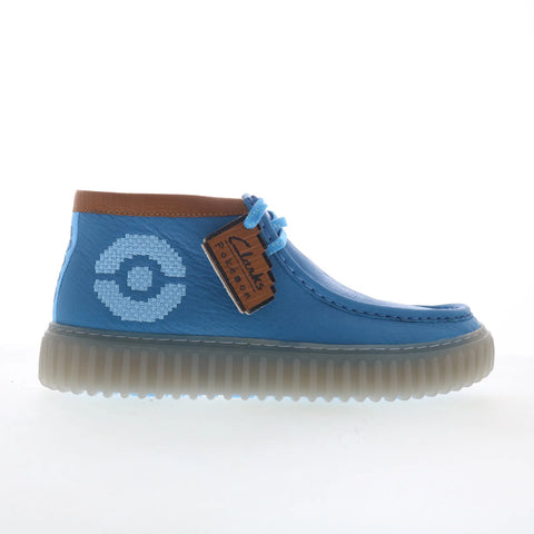 Clarks Torhill Explore Pokemon Blastoise 26182497 Mens Blue Chukkas Boots