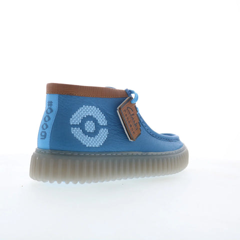 Clarks Torhill Explore Pokemon Blastoise 26182497 Mens Blue Chukkas Boots