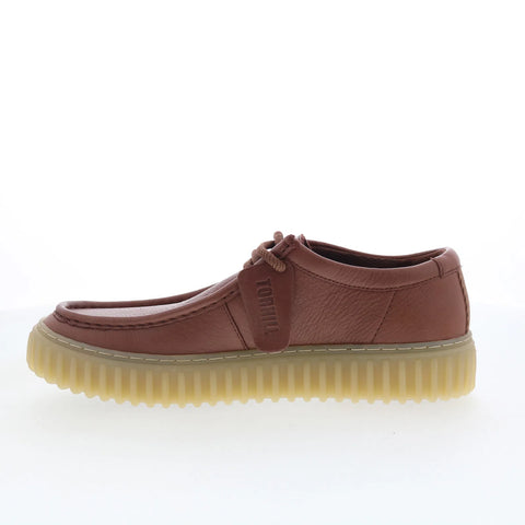 Clarks Torhill Lo 26176768 Mens Brown Oxfords & Lace Ups Casual Shoes