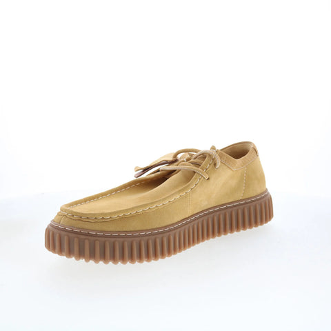Clarks Torhill LO 26180911 Mens Brown Suede Oxfords & Lace Ups Casual Shoes