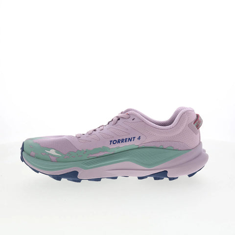 Hoka Torrent 4 1155074-FNTL Womens Purple Mesh Lace Up Athletic Hiking Shoes